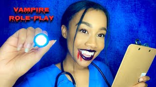 ASMR Vampire Doctor Gives You a Checkup 🧛🏽‍♀️ Vampire Roleplay ASMR [upl. by Clements]