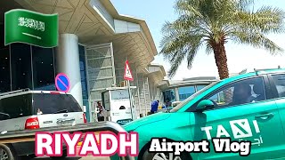 RIYADH Airport Vlog👌Saudi Arabia Riyadh city AirportCapital of Saudi Arabia 🇸🇦 [upl. by Cheffetz947]