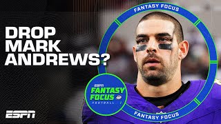 🚨 FANTASY FOOTBALL SHOCKER Should you drop Mark Andrews [upl. by Aicnorev388]