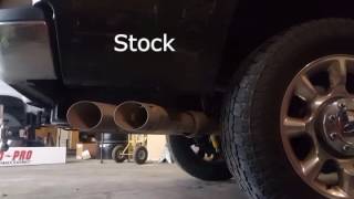 2015 F250 67 Power Stroke DPF Delete With Muffler [upl. by Koorb]