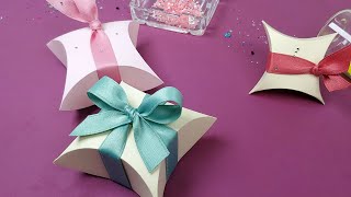 Make Easy Paper jewelry Gift Box DIY Crafts wrapping Ideas [upl. by Urbano285]