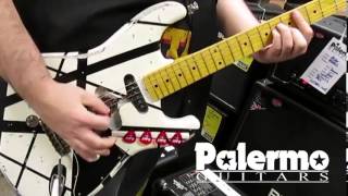 Palermo Black amp White Stripe w EVH Frankenstein Pickup thru Blackstar HT100 Amp Mike Palermo [upl. by Ocir]