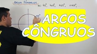 CIRCUNFERÊNCIA TRIGONOMÉTRICA ARCOS CÔNGRUOS AULA 324 [upl. by Lorola]