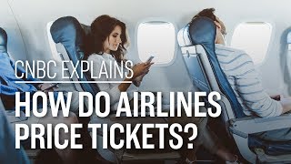 How do airlines price tickets  CNBC Explains [upl. by Nikoletta]