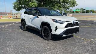 2024 Toyota RAV4 Hybrid XSE White [upl. by Vona]