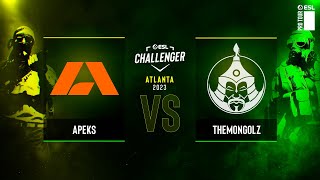 Apeks vs TheMongolz  Map 1 Anubis  ESL Challenger Atlanta 2023  Group A [upl. by Eednas]