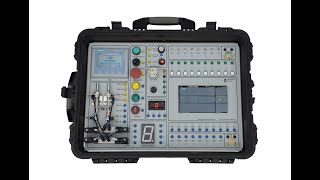 Briefcase based PLC and HMI Training Kit [upl. by Hairacaz943]