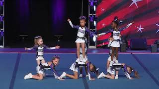 Thunder All Stars Cheerleading Sapphire Tiny 1 [upl. by Vonni698]