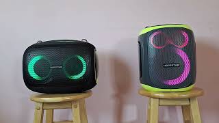 Hopestar party 130 vs Hopestar partybox bluetooth speaker sound test [upl. by Lerrad]