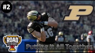 Proving To be a Start at Purdue l Road to Glory  Improviser QB l Episode 2 [upl. by Nahor317]