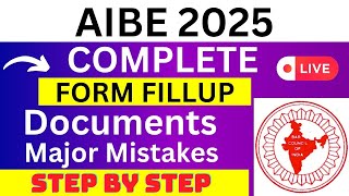 AIBE 2025 Application Form  AIBE Registration 2025 How To Fill AIBE 2025 Application Form [upl. by Auqemahs]