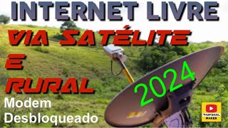 Saiba instalar e ter a internet satélite e rural livre [upl. by Itsa]