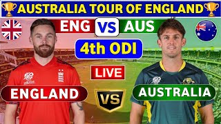 Australia vs England 4th ODI  AUS vs ENG 4th ODI Match Live Score amp Commentary Australia ODI Live [upl. by Madelaine]