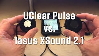 Helmet Speakers  UClear Pulse vs IASUS XSound 21 [upl. by Akeirahs]