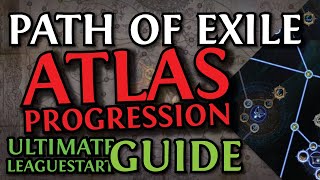 POE 2023  LEAGUESTART ATLAS PROGRESSION  ULTIMATE GUIDE [upl. by Centonze]