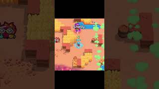 Shelly is the best brawlstars bsmoments brawl funnymemes supercell gaming [upl. by Anerb320]