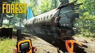 SURVIVE A PLANE CRASH The Forest [upl. by Acinimod]