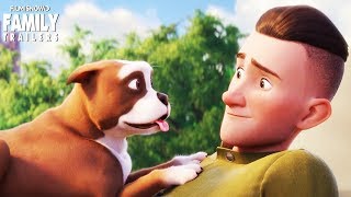 SGT STUBBY An American Hero  First look trailer for animated family movie [upl. by Leik]