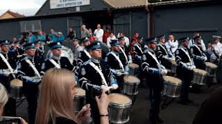 East Belfast Protestant Boys FB Rathcoole Protestant Boys FB Parade 2021 [upl. by Maurreen]