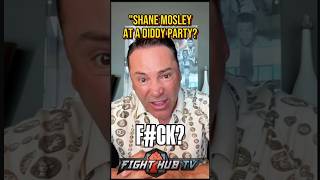 De La Hoya TROLLS Shane Mosley “TOO MUCH BABY OIL” [upl. by Sevik]