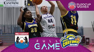 PeliKarhut v Castors Braine  Full Basketball Game  EuroCup Women 202425 [upl. by Draillih]