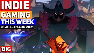 Indie Gaming This Week 26 July  01 Aug 2021 [upl. by Auqinaj]