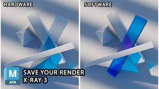 How to use XRay 3 for Realtime Rendering Animations in Maya  Save Your Render [upl. by Eldred580]