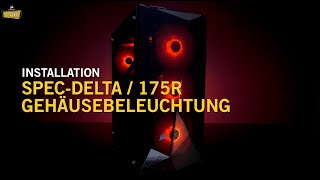 HOWTO Anschließen der RGBLüfter eines SPECDELTA  175R [upl. by Basilius]