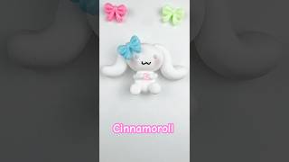 Cinnamoroll doll clay tutorial for beginners💞 shorts tiktok satisfying clay craft [upl. by Idna]