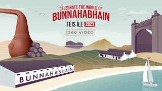 360 Immersive Bunnahabhain Distillery Video  Bunnahabhain Distillery [upl. by Ahseim870]