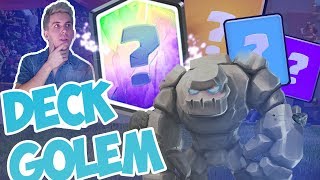 LE DECK GOLEM 1 FERA TIL LES 12 VICTOIRES  CLASH ROYALE  avec NAXIVA [upl. by Ahcirt]