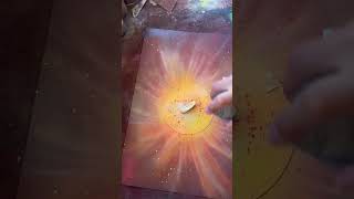 Totality  Eclipse 2024  spray paint art [upl. by Somar999]