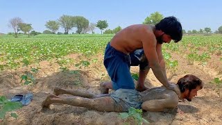 Mudd Massage  Mud Gaming Desi Games  South Asians Games  Outdoor Massage ASMR trending comedy [upl. by Delfine30]