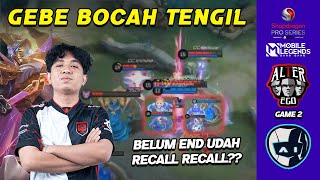 BELUM END UDAH RECALLRECALL INI ALASAN ATTITUDE ITU PENTING GUYS  ESL S6  AE VS AI GAME 2 [upl. by Nnaeiluj]