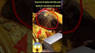 श्री केदारनाथ में भोले बाबा के साक्षात दर्शन🔱😱ध्यान से देखना Kedarnath shortsfeed mahadev viral9 [upl. by Bussey]