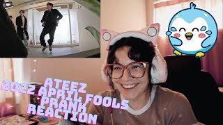 ATEEZ에이티즈 2022 만우절을 기억하시나요🐶❓ REACTION 2022 April Fools Prank [upl. by Lesly]