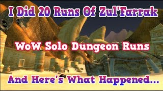 WoW Gold Farm Solo Dungeon Run 75000 Gold Per Hour [upl. by Engleman]