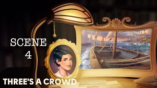 Three’s a Crowd Secrets Event SCENE 4  Sailboat No loading screens June’s Journey [upl. by Garlen]