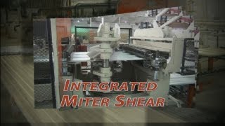 Hayes International The Bradbury Group Integrated Miter shear for Gable ends rollforming Machine [upl. by Enileda]