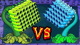 Plants vs Zombies Hack  999 Repeater vs 999 Snowpea vs All Zombíe PVZ [upl. by Aivatnahs]