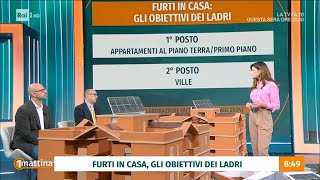 Sicurezza in casa allarmi e videosorveglianza  Unomattina  28022024 [upl. by Redvers]