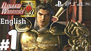 Dynasty Warriors 9  Gameplay Walkthrough Part 1  Lu Bu Story PS4 Pro [upl. by Leoj404]