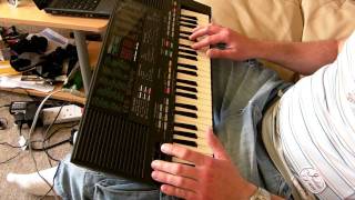 YAMAHA PSS480 old school fun [upl. by Eilime253]