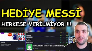 BEDAVA 99 MESSİ  👀 BU MESSİ HERKESE VERİLMEDİ  EFOOTBALL 2024 MOBİLE [upl. by Lilithe]