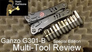 Ganzo G301B Special Edition Multi Tool Review [upl. by Enamrahs]