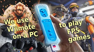 We use Wiimote on a PC to play FPS games [upl. by Orlina857]