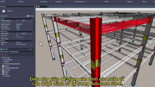 Sử dụng Advance Steel Part và Assembly Marks trong Revit 2025  Ebim VN [upl. by Zoie813]