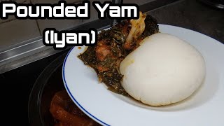 STRESS FREE amp LUMP FREE POUNDED YAM FLOUR RECIPE [upl. by Eiuqnom425]