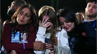 Lefties in tears following Donald Trumps presidential victory [upl. by Lou]