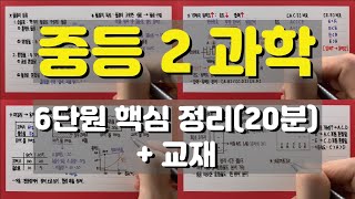 중2 과학 6단원물질의 특성 핵심 정리20분  교재 [upl. by Natala]